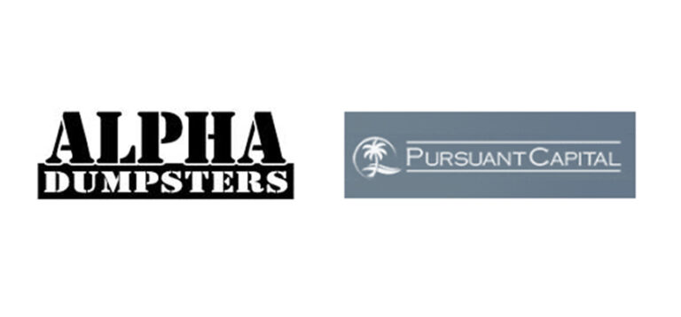 Pursuant capital acquires alpha dumpsters, a national roll-off dumpster company 1 Alpha-dumpsters-pursuant-capital-featured